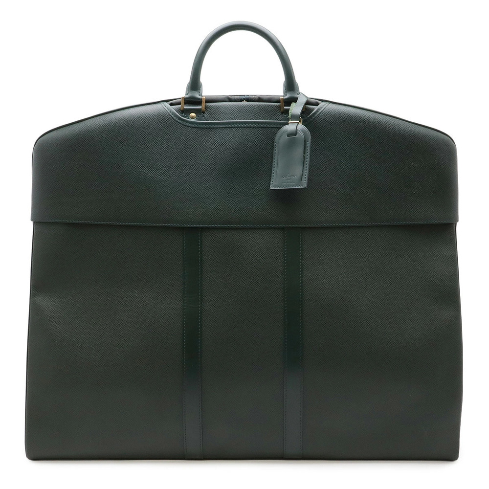 LOUIS VUITTON Taiga Bering Garment Bag Case Travel Epicea Green